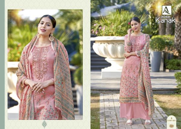 Alok Kanak Fancy Cotton Digital Printed Dress Materials